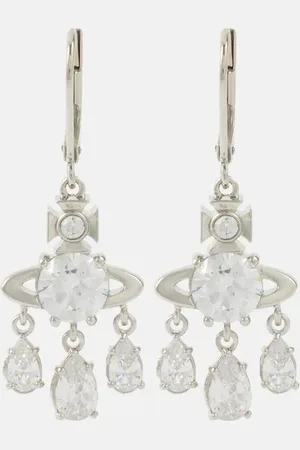 Vivienne Westwood Joaquina Orb embellished drop earrings