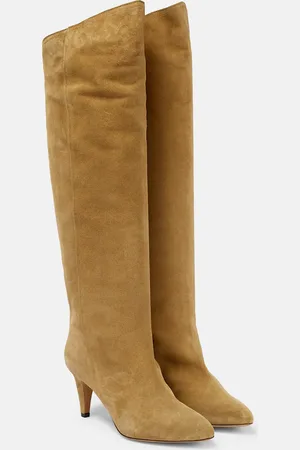 Isabel Marant Lispa suede knee-high boots