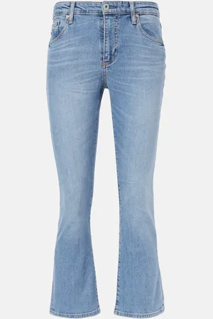 AG Jeans Jodi Crop high-rise flared jeans