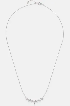 PERSÉE 18kt white gold necklace with diamond