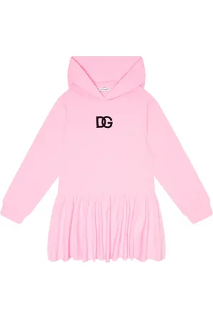 Dolce & Gabbana DG cotton-blend hooded dress