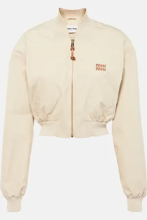 Miu Miu Panama cotton blouson