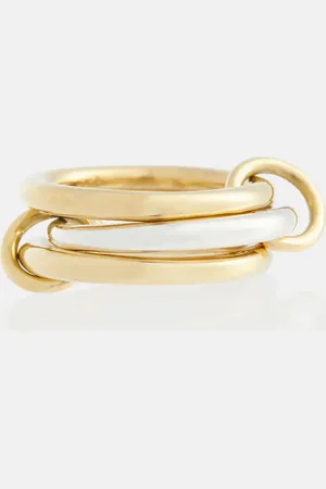 SPINELLI KILCOLLIN Taurus SG 18kt and sterling silver linked rings
