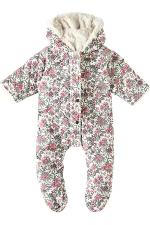Louise Misha Baby Kirina floral quilted jumpsuit