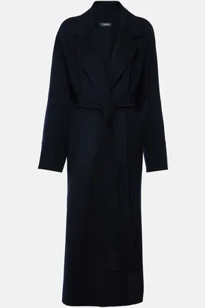 Max Mara Belted virgin wool coat