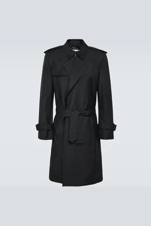 Burberry Silk-blend trench coat