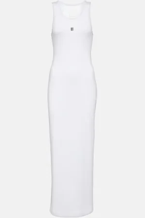 Givenchy Ribbed-knit cotton jersey maxi dress