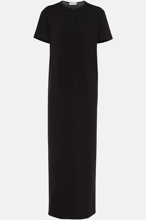 The Frankie Shop Maya cotton-blend jersey maxi dress