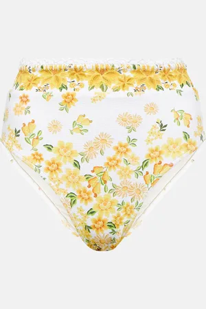 Farm Rio Azaleia floral printed bikini bottoms