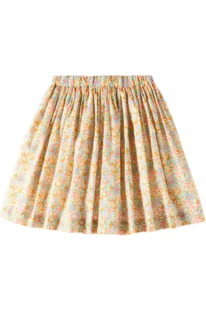 BONPOINT Suzon floral cotton skirt
