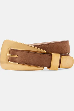 Khaite Lucca suede belt