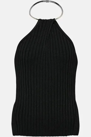 GALVAN Rhea halterneck top