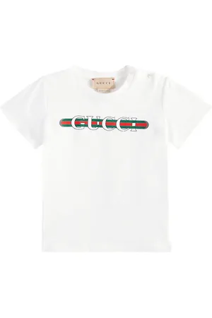 Gucci Baby logo cotton jersey T-shirt