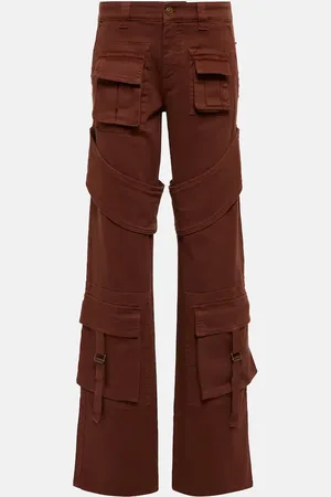 BLUMARINE Cotton canvas cargo pants