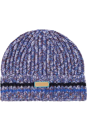 Scotch&Soda Intarsia cotton-blend beanie