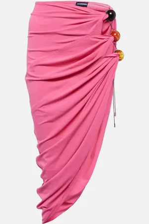 Jacquemus La Jupe Perola jersey midi skirt