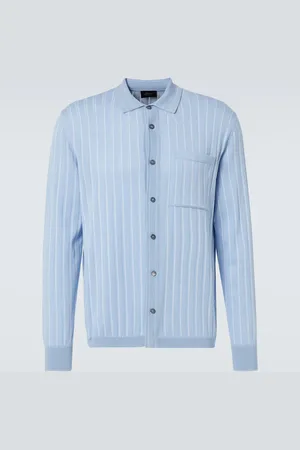 BRIONI Cotton, silk and linen cardigan