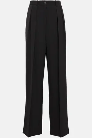 The Row Igor high-rise wide-leg pants
