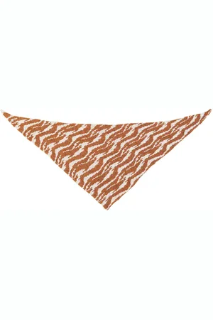 PAADE Intarsia-knit wool-blend scarf