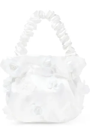 Self-Portrait Floral-appliquÃ© shoulder bag