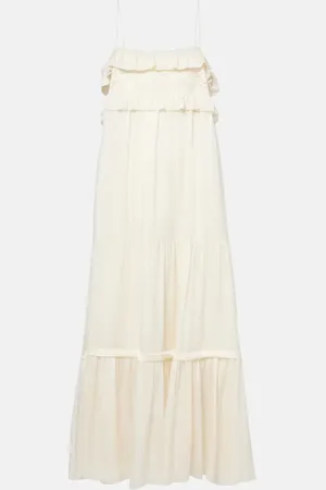 Chloé Silk midi dress