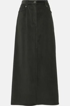 Brunello Cucinelli Cotton corduroy maxi skirt