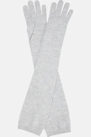 Brunello Cucinelli LurexÂ® cashmere gloves