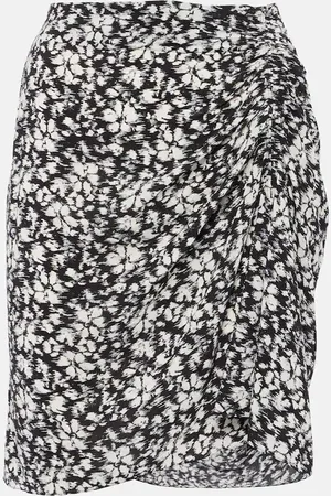Marant Etoile Floral miniskirt