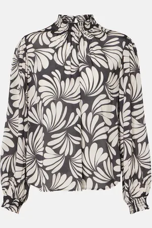 Velvet Leonie printed blouse