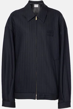 Miu Miu Logo wool jacket