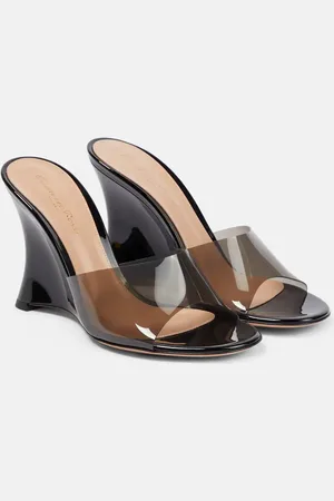 Gianvito Rossi Wedge leather sandals