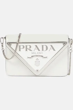 Prada Triangle Mini leather crossbody bag