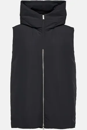 Jil Sander Oversized hooded down vest
