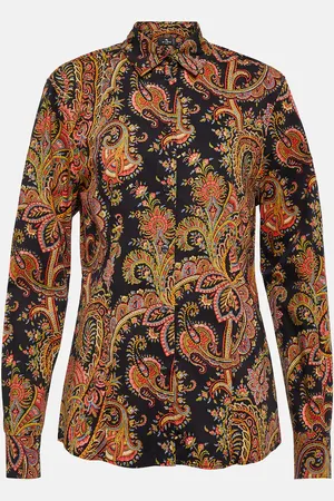 Etro Paisley cotton-blend shirt