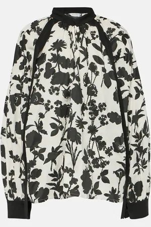 Max Mara Gaetana floral cotton top