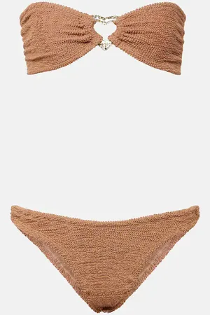 Hunza G Nicole embellished bikini