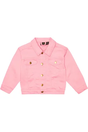 Mini Rodini Embroidered denim jacket