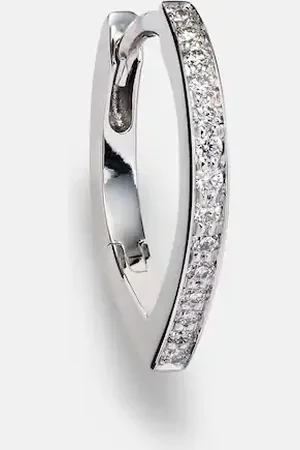 Repossi Antifer 18kt white earring with diamonds