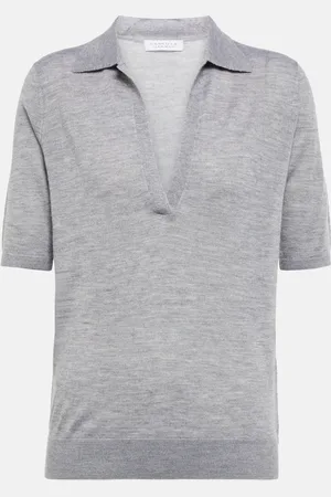GABRIELA HEARST Frank cashmere and silk T-shirt