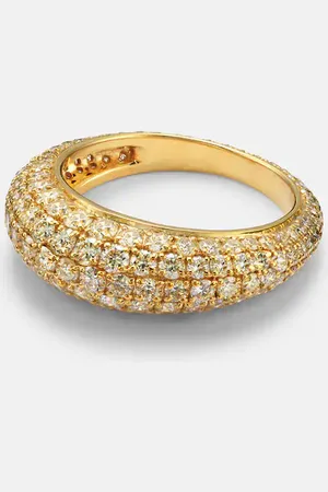 Kamyen 18kt ring with diamonds
