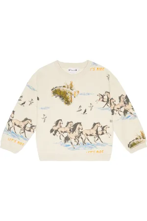 BONPOINT Tonino printed cotton sweatshirt