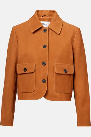 Self-Portrait Suede jacket