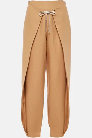 Loro Piana Marylen linen tapered pants