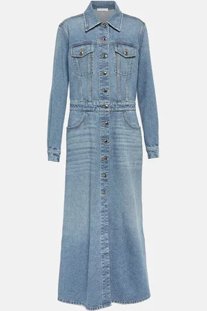 Chloé Denim maxi dress