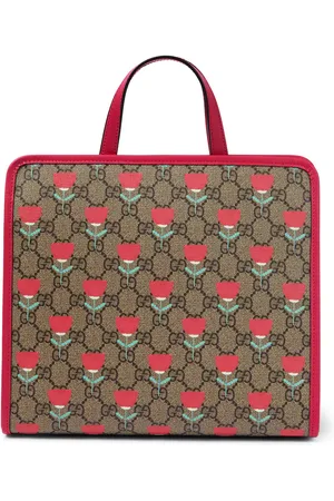 Gucci GG canvas floral tote bag