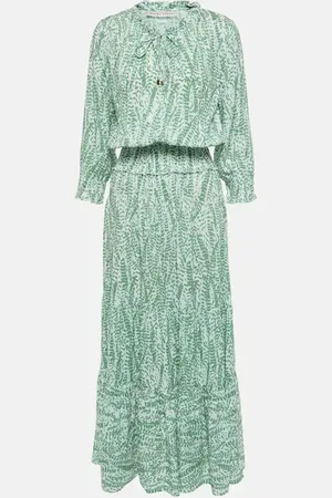 Heidi Klein Belle Mare Plage printed maxi dress