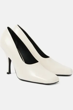 Khaite Eva leather pumps