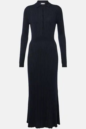 GABRIELA HEARST Ardor silk and cashmere midi dress