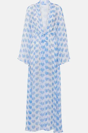 ALEXANDRA MIRO Greta printed beach cover-up