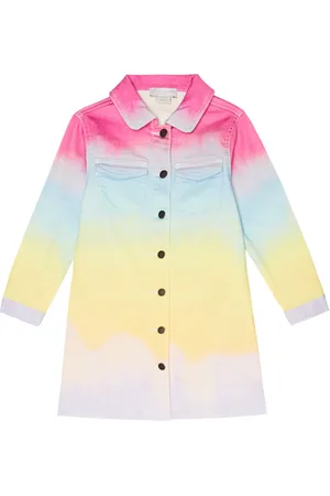 Stella McCartney DÃ©gradÃ© denim shirt dress